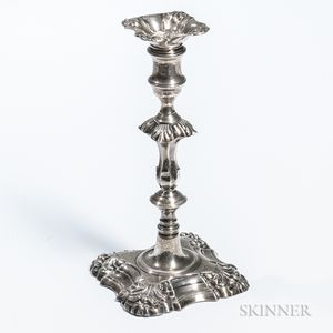 George III Sterling Silver Candlestick