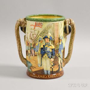 Royal Doulton Ceramic Admiral Nelson Loving Cup