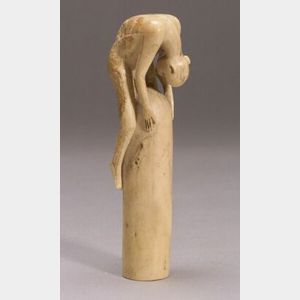 Carved Ivory Phallus Figure
