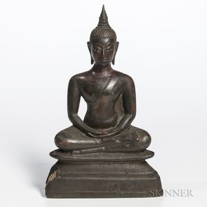 Seated Bronze Buddha