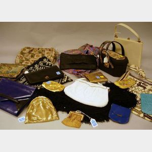 Group of Lady's Vintage Purses and Accessories