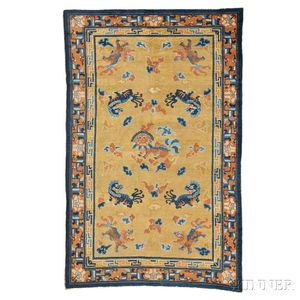 Chinese "Lion Dog" Carpet