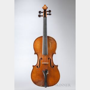 French Violin, Augustin Claudot, Mirecourt, c. 1840
