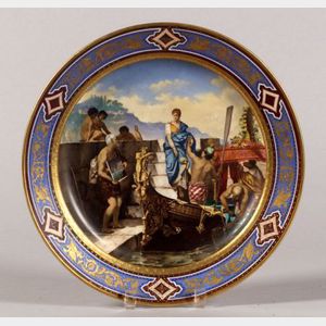 Vienna Porcelain Hand Painted Charger