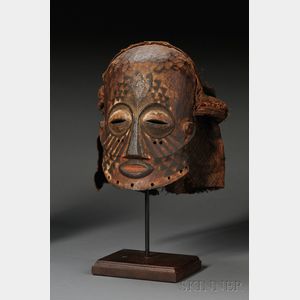 African Carved-Wood Mask
