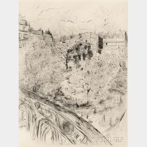 Edouard Vuillard (French, 1868-1940) Le Square Vintimille