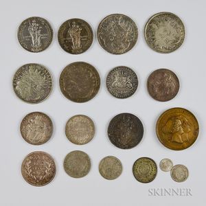 Group of Bavarian Coins and Medals