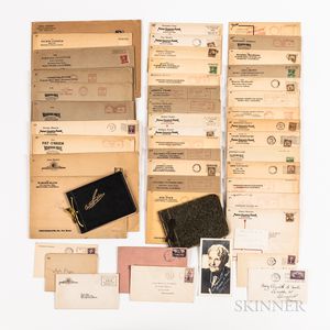 Collection of 1930s/Early 1940s Motion Picture Industry Autographs, Signed Photographs, and Letters.