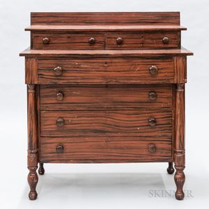 Federal Grain-painted Chest of Drawers