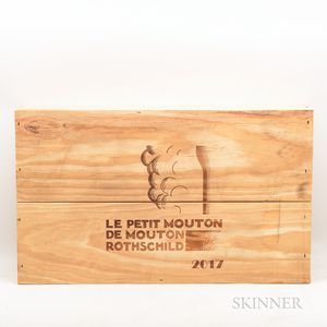 Le Petit Mouton de Mouton Rothschild 2017, 6 bottles (owc)