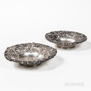 Pair of British Sterling Silver Bowls