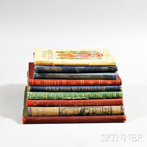 Nine 19th and 20th Century Children's Books