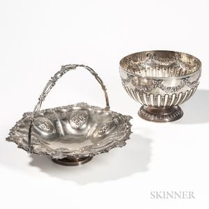 Two Pieces of Victorian Sterling Silver Tableware