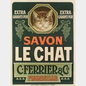 French School th Century Savon Le Chat Sale Number 2154 Lot Number 353 Skinner Auctioneers