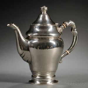 Danish .826 Silver Coffeepot