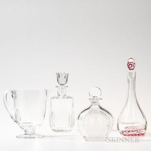 Four Pieces of Designer Glass