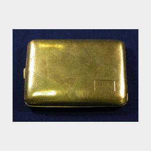 14kt Gold Cigarette Case