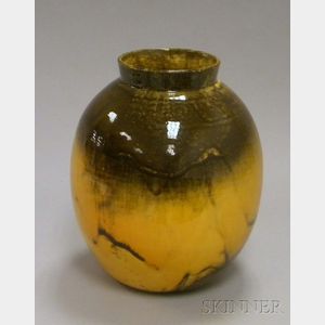H.A. Kahler Glazed Art Pottery Vase