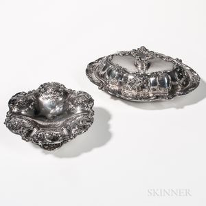 Two Pieces of Theodore Starr Sterling Silver Tableware
