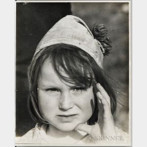 Walker Evans (American, 1903-1975) Portrait of a Child