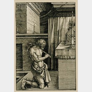 Albrecht Durer (German, 1471-1528) David in Penitence
