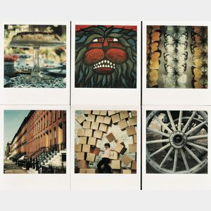 Charles and Ray Eames (American, 20th Century) Seventeen Polaroid Images: Various Subjects