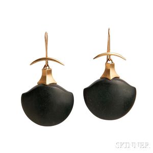 18kt Gold "Amphorae" Earrings, Gabriella Kiss