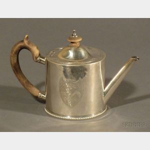 Small George III Silver Teapot