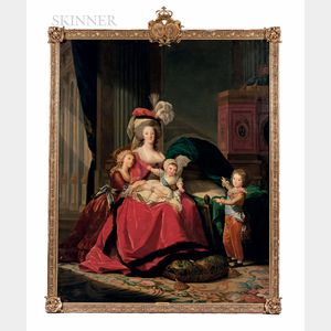 Studio of Elisabeth Louise Vigée Le Brun (French, 1755-1842) Marie-Antoinette and her Children