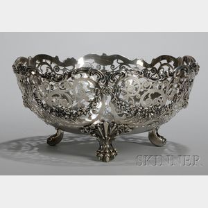 Reticulated Sterling Silver Bowl