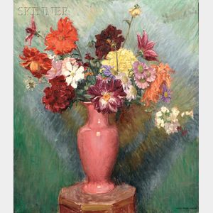 Alice Mary (Beach) Winter (American, 1877-1970) Summer Bouquet