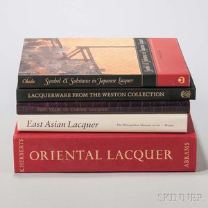 Five Books on East Asian Lacquer