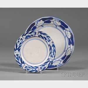 Two Dedham Pottery Plates