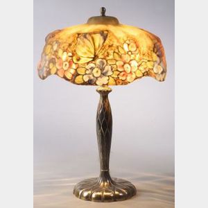 Pairpoint Puffy Papillon Table Lamp