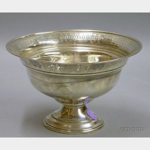 Reed & Barton Weighted Silver Fruit Bowl