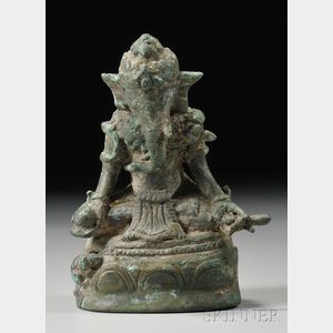 Bronze Image of Ganesha