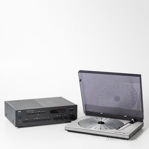 NAD C740 Stereo Receiver and Bang & Olufsen Beogram RX2 Turntable