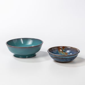 Two Studio Pottery Bowls