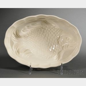 Wedgwood Queen's Ware Fish Mold