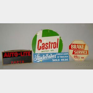 Four Auto Signs