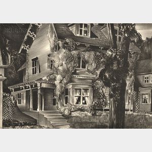 Stow Wengenroth (American, 1906-1978) Milliken's House (Eastport, Maine)