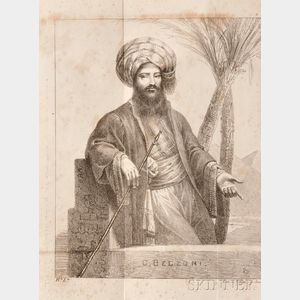 Belzoni, Giovanni Battista (1778-1823) Voyages en Egypte et en Nubie