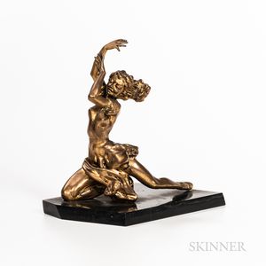 Art Deco Bronze Dancer