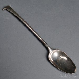 George II "Onslow" Sterling Silver Stuffing Spoon