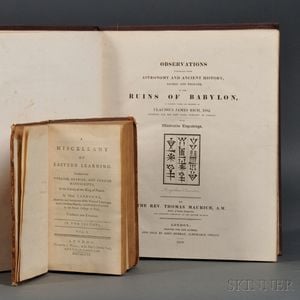 Cardonne, Denis Dominique, editor (1720-1783) A Miscellany of Eastern Learning. Translated from Turkish, Arabian, and Persian Manuscrip