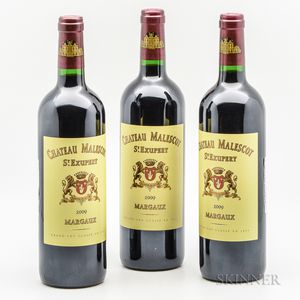 Chateau Malescot St. Exupery 2009, 3 bottles