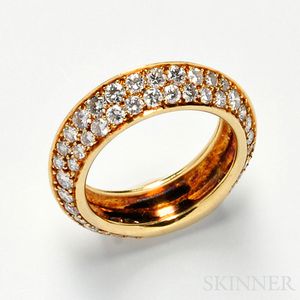 18kt Gold and Diamond Ring, Angela Cummings