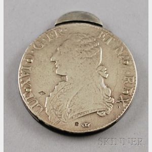 French 1791 Coin Cigar Cutter. 