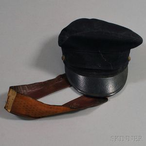 Late 19th Century Wool Naval Cap