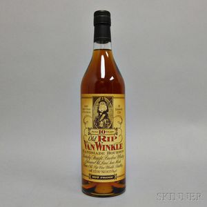 Old Rip Van Winkle Bourbon 10 years Old, 1 750ml bottle